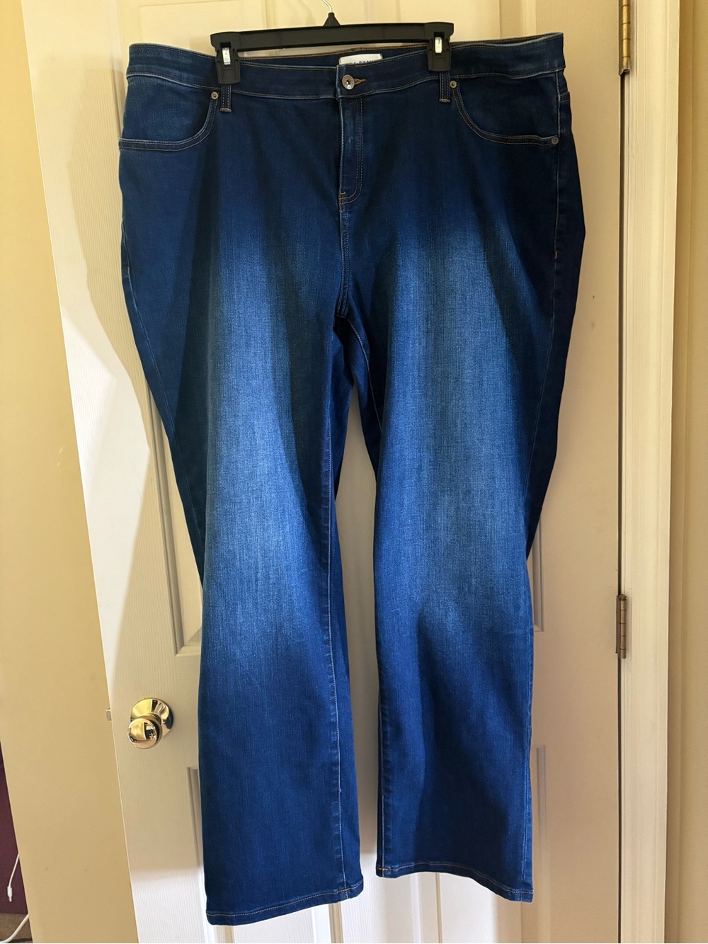 Lila Ryan Size 24W Classic Dark Blue Jeans